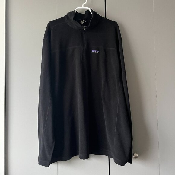 men's xxl black patagonia fleece - Picture 4 of 9